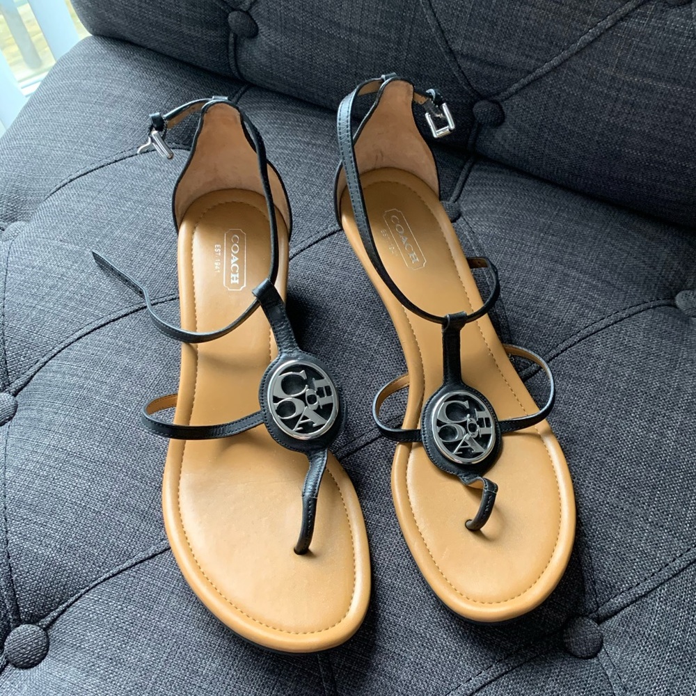 Authentic Coach sandals